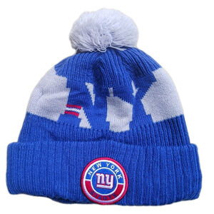 New Era New York Giants Knit Beanie Blue Gray